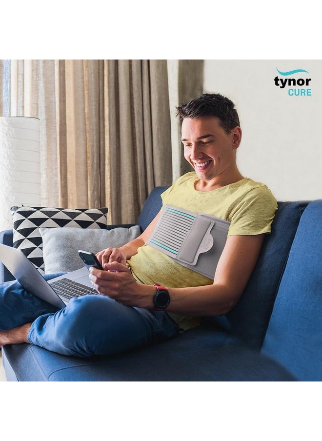 Tynor Tynor Rib Belt | Adjustable Support for Rib Fractures & Injuries | Breathable & Comfortable Fabric | Pain Relief & Support for Men & Women | Pack of 1 (Grey, XL)  - Image 5
