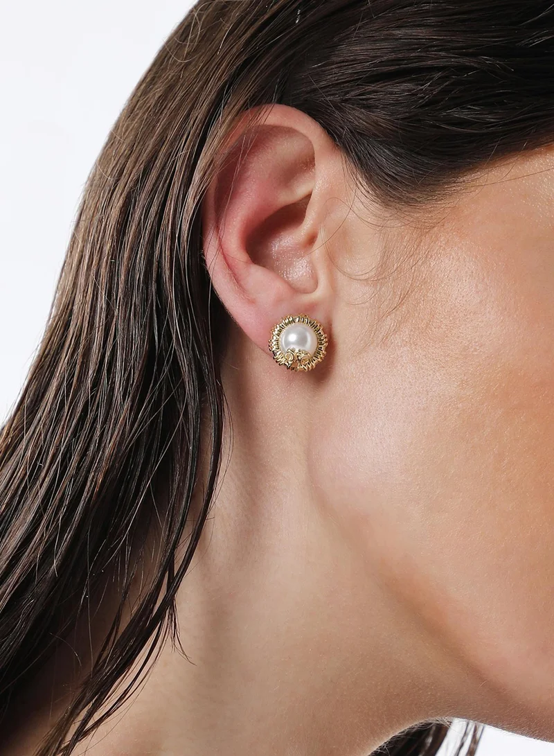 Sohi  Pearls Contemporary Regal Artificial Stud Earring Jewellery for Women | Best Price UAE