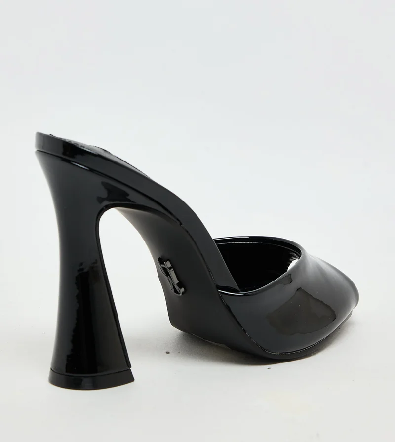 STEVE MADDEN  Presecco Glossy Peep Toe Heeled Sandals for Women | Best Price UAE