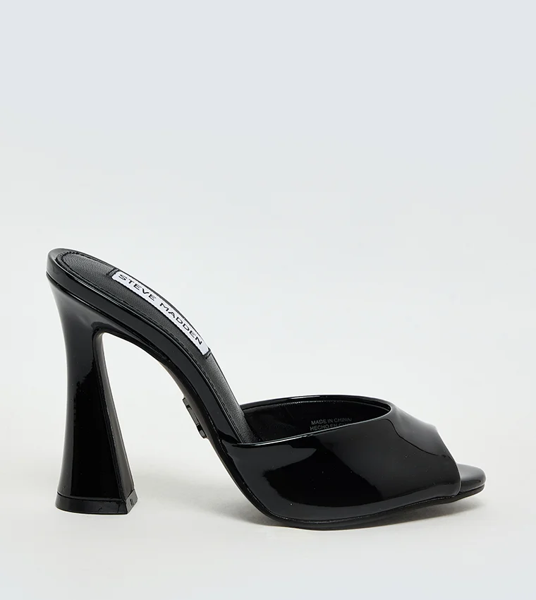 Steve Madden PRES15S1-018 Black Women's Heel Sandals