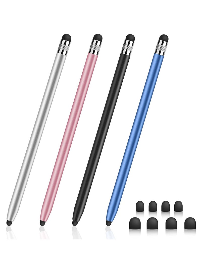 Stylus for Touch Screens,Stylus Pens High Sensitivity  Precision Capacitive Stylus for iPhone/ iPad Pro/ Tablets/ Samsung/ Galaxy/ PC(4-Pack) - Image 1
