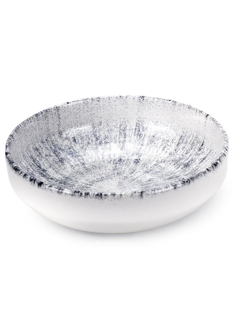 EDESSA وعاء حساء سيراميك دائري إديسا أستين - 15 سم، وعاء مصمم متعدد الألوان (مجموعة من 1) - Image 3