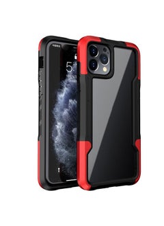 Generic Case Cover For iPhone 13 Armor Acrylic 3 in 1 Phone Case Red 