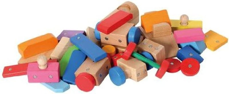 Bartl Magnetic Magcar Former - Colorful Wooden Building Toy - Image 3