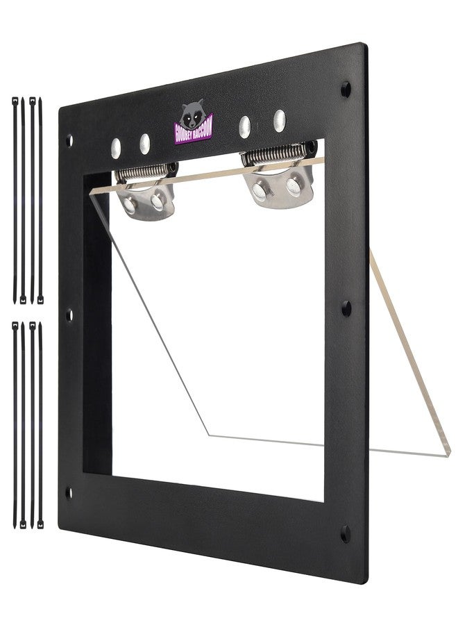 Artowell Raccoon One Way Eviction Door - The Contactless Excluder, Perfect for Outdoor Spaces Like Attics, Chimneys & Under Decks. Fast Results, Easy DIY Installation - Image 1