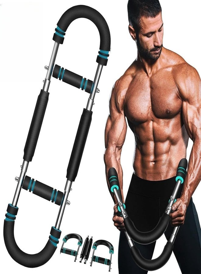 MIJILIX Twister Arm Trainer Portable Arm Strength Trainer for Fitness Biceps Triceps Gray Black 40kg-Sporting Goods- Fitness Running & Yoga- Strength Training- Other Strength Training - Image 1