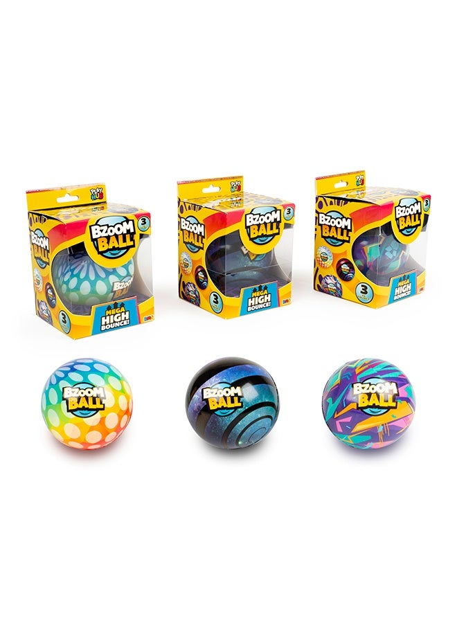 RMS Bzoom Ball 3 Asst – Fun Kids Toy, Interactive Playtime & Gift Item - Image 3