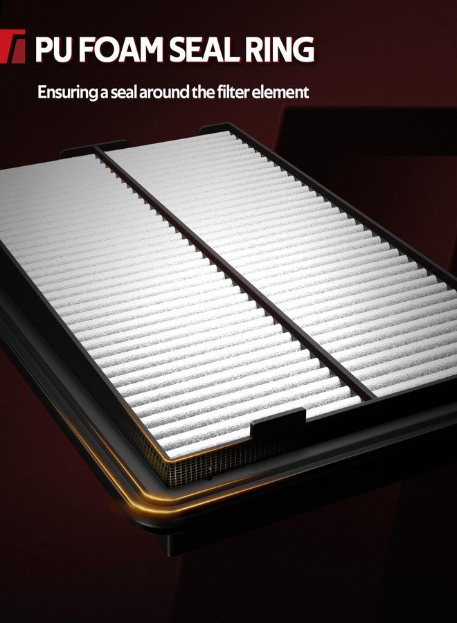 Torchbeam PACK of 2 Cabin Air Filter CF10553| Fits Frontier 2005-2023 2.5L, Pathfinder 2005-2012, Xterra 2005-2015, NV2500 2012-2015 4.0L, NV1500 2012-2015, Equator 2009-2012 2.5L - Image 4