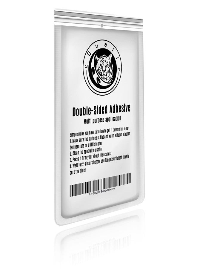 eQualle 16 of 1.5 x 1.5 inch Pads Made of Compatible with 3M Tape Adhesive Double-Sided Glue Replacement Kit Square Pads - Image 4