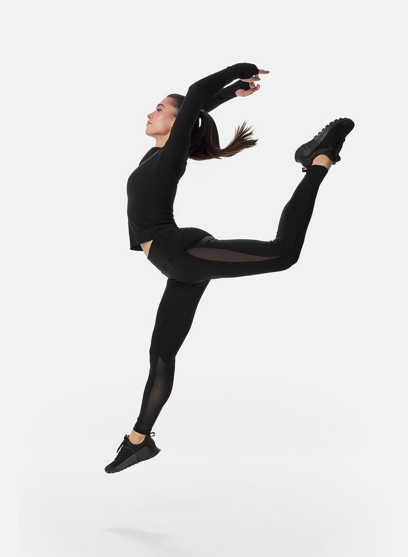 Cardio Bunny Mesh-Panel Performance Leggings - Image 2