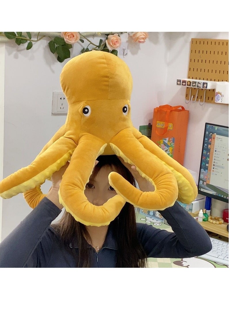 General Simulation octopus doll funny creative large soft octopus marine animal plush toy special-shaped throw pillow (40cm)  - Image 2
