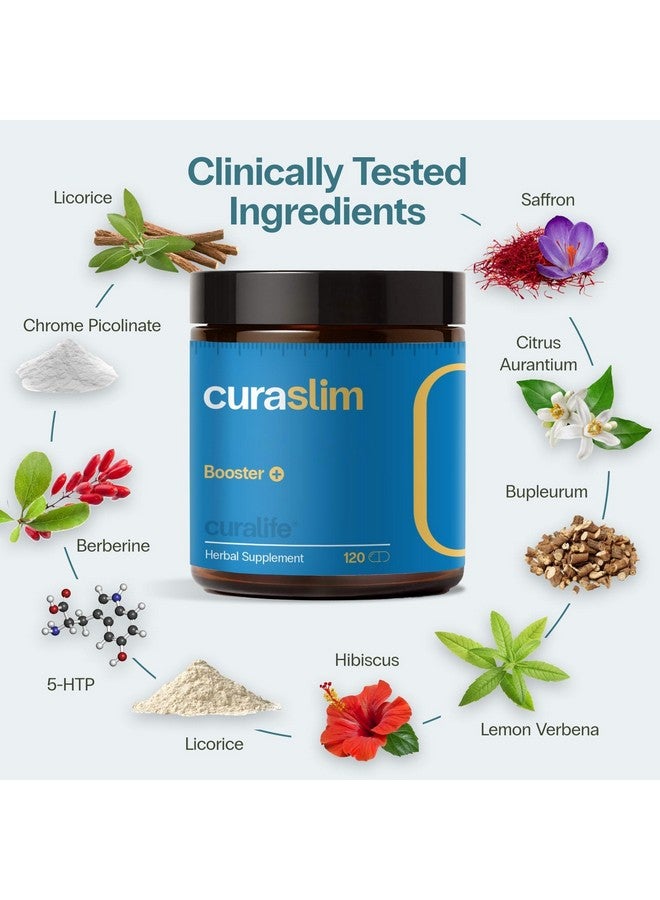 CuraSlim Naturally Formulated for Balance - 4 Capsules a Day, 1 Month Supply - Supports Balanced Dietary Routine