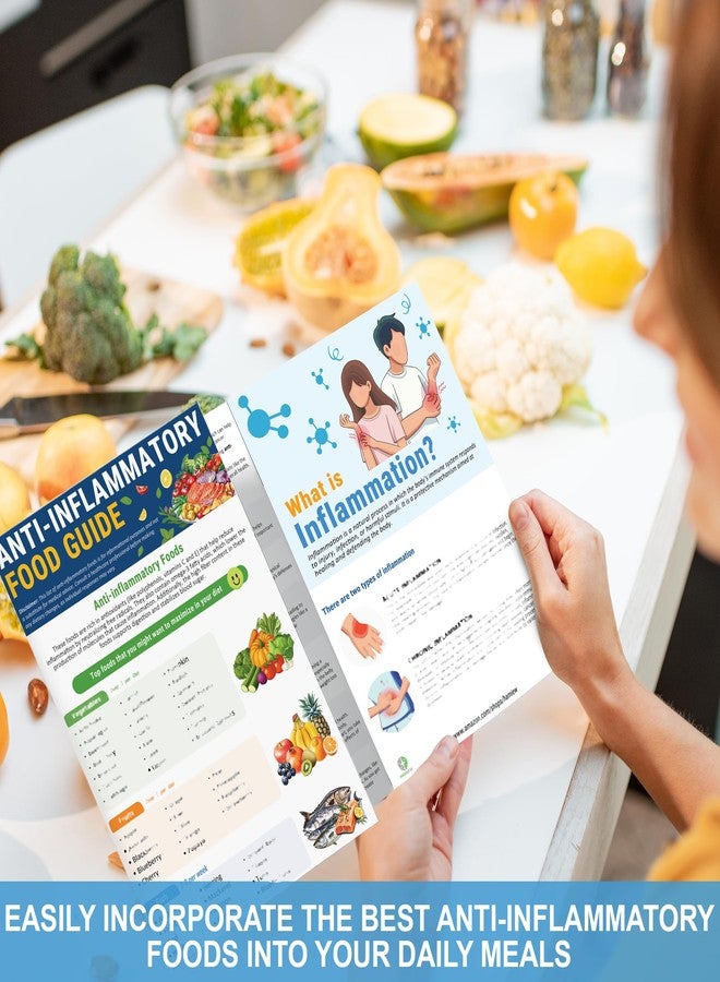 HAMIEW Anti-Inflammatory Food Guide & Diet Recipes Chart - A Healthy Meal Planning Tool for Immune Support - Image 3