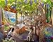 Springbok Vineyard Porch 1000 Piece Jigsaw Puzzle for Adults Oceanside Winery Unique Cut Pieces Made in USA - Image 2