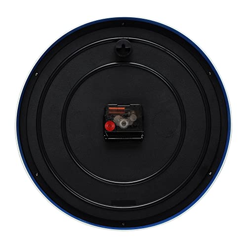 Titan Classic Blue Wall Clock with Silent Sweep Technology - 30.0 cm x 30.0 cm (Medium) - Image 5