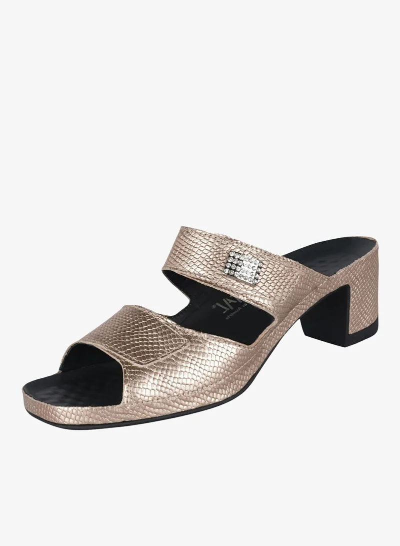 Vital Gold 148-923 VITAL Ladies Sandals Joy 0501AS40725 Gold for Women | Best Price UAE