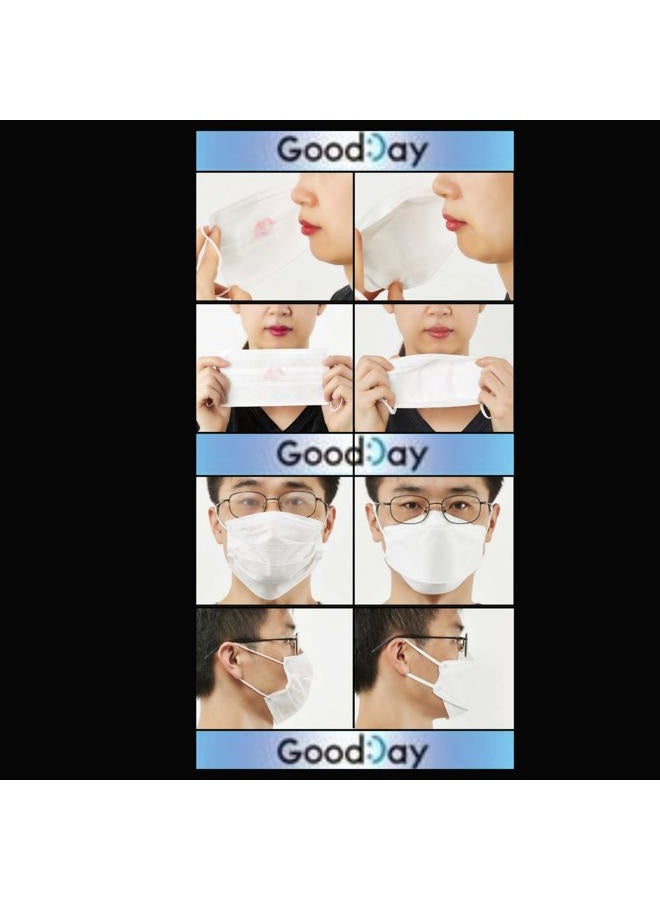 FLEXMON (Pack of 10) Good Day Korea Black Disposable KF94_ Face Mask 4-Layer Filters Breathable Comfortable Protection, Protective Nose Mouth Covering Dust Mask Made in Korea. - Image 4