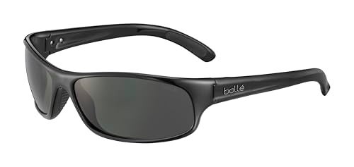 bollé Bolle Anaconda Sunglasses, Shiny Black, Polarized TNS oleo AF, large - Image 1