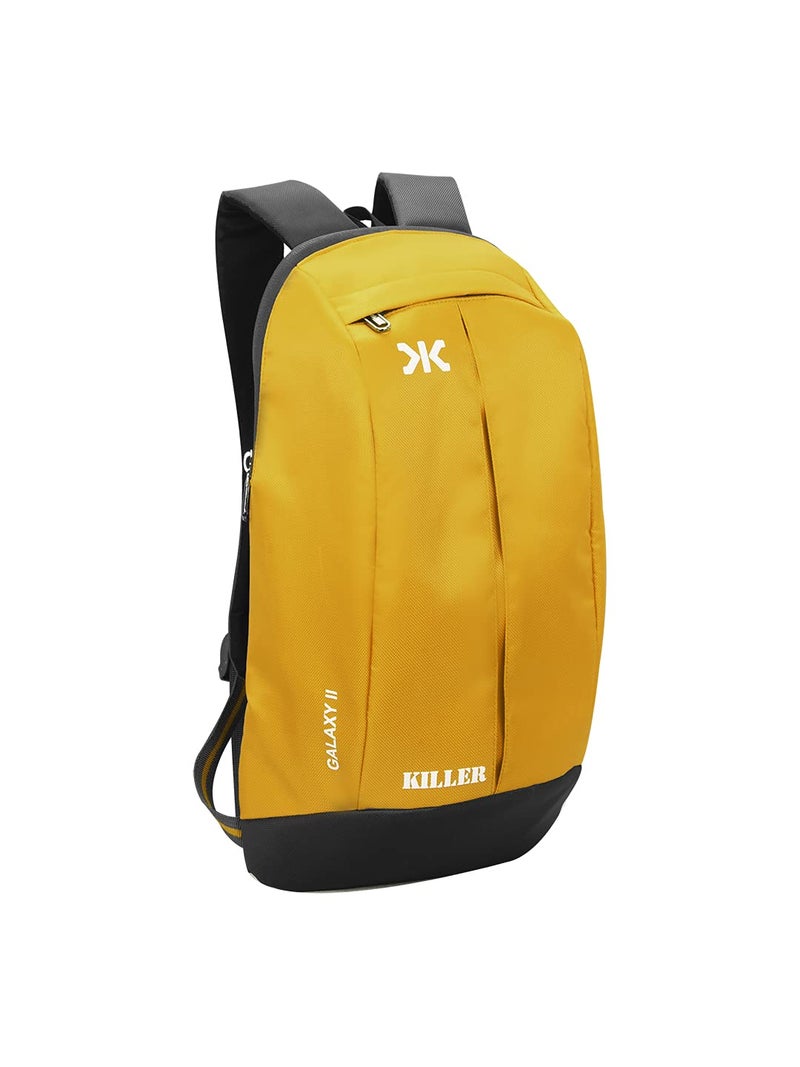 KILLER Galaxy Small Outdoor Mini Standard Backpack 12L Daypack (Yellow) - Image 1