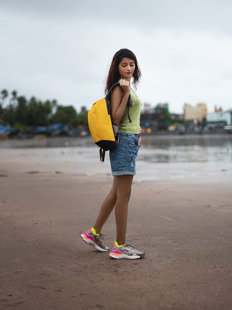 KILLER Galaxy Small Outdoor Mini Standard Backpack 12L Daypack (Yellow) - Image 3