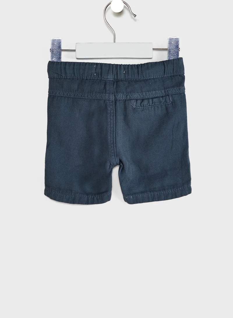 koko noko Kids Folded Hem Shorts