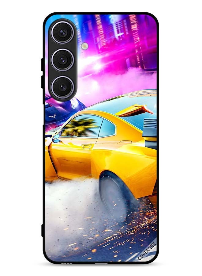 Covernex Samsung Galaxy A17 Protective Case Cover Racing Car