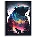 Offito Bear Diamond Art Kits for Adults Forest Polar Bear Diamond Painting Kits for Beginners DIY Full Drill Dots Gem Art Paint for Home Wall Decor 12 x 16 Inch - Image 2