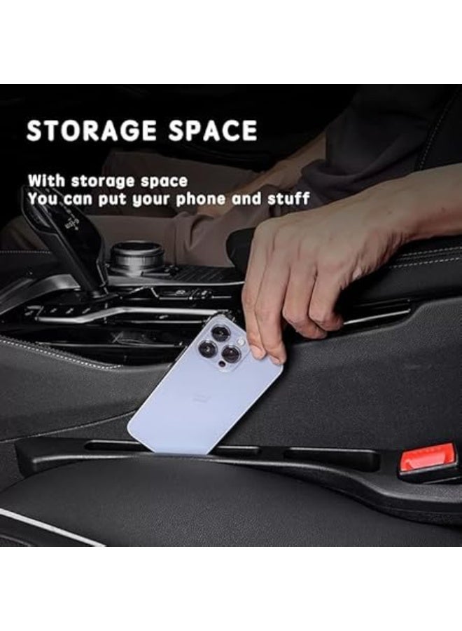 UShop U-Shop Car Seat Gap Filler Organizer ✔, Multifunctional for Mobile Phone, Keys, and Wallet, Universal Car Gap Filler for Cars and Trucks, 2 Pieces - Image 4