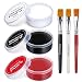 BOBISUKA Black + White + Red Oil Face Body Paint Set, Large Capacity Professional Paint Palette Kit with Brushes for Art Theater Halloween Party Cosplay Clown Sfx Makeup for Adults - Image 2