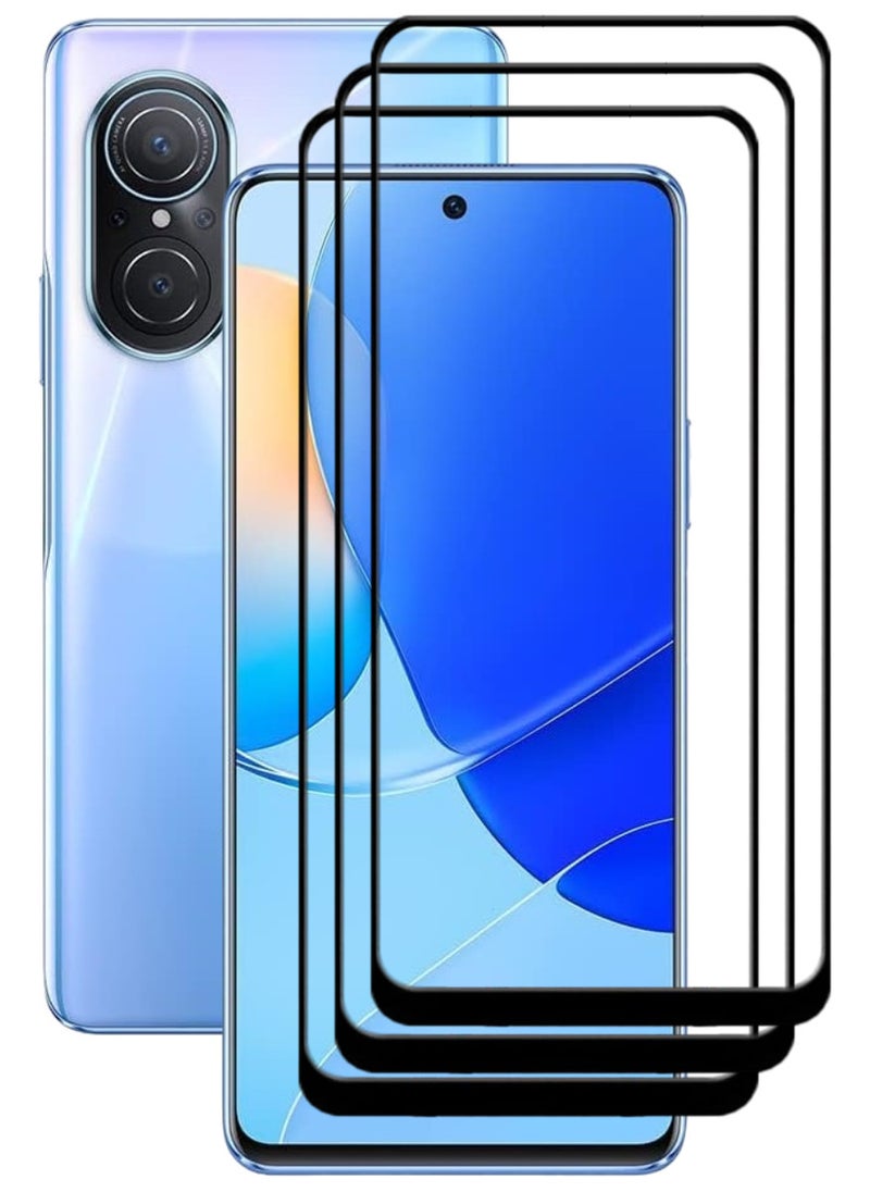 ACLIX 3 Pieces Antistatic ESD Dustproof Premium Quality High Definition Tempered Glass Screen Protector Designed For Huawei nova 9 SE - Image 1