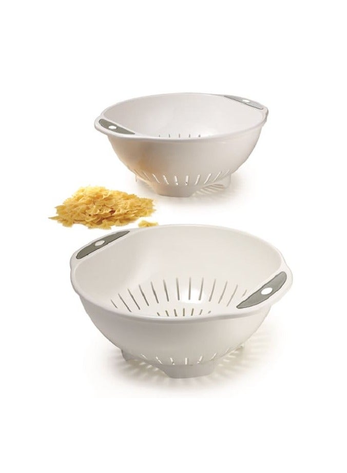 Snips Pasta Colander 28cm with Ergonomic Handles – Made in Italy - Image 2