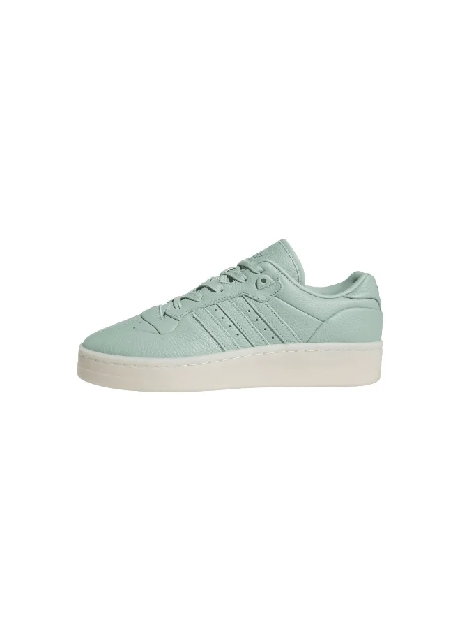 Adidas Adidas Rivalry Lux Low Green Basketball Shoes For Unisex 3.5