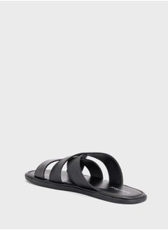 Robert Wood Cross Strap Sandals  - Image 3
