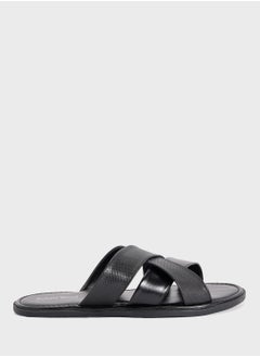 Robert Wood Cross Strap Sandals  - Image 2