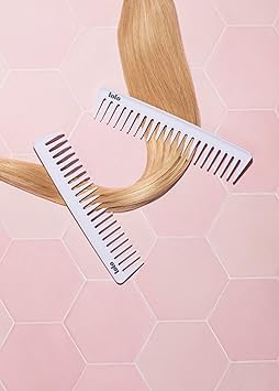 lolo Detangling brush Finishing Hair Comb combing out waves and curls Detangling Hairbrush Hair Comb Wet hair comb - Image 1