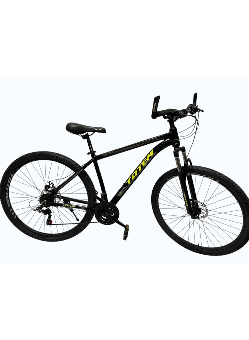 Totem Fitness 29” Mountain Bike – Aluminum Frame, Shimano 21-Speed, Front Suspension - Image 1