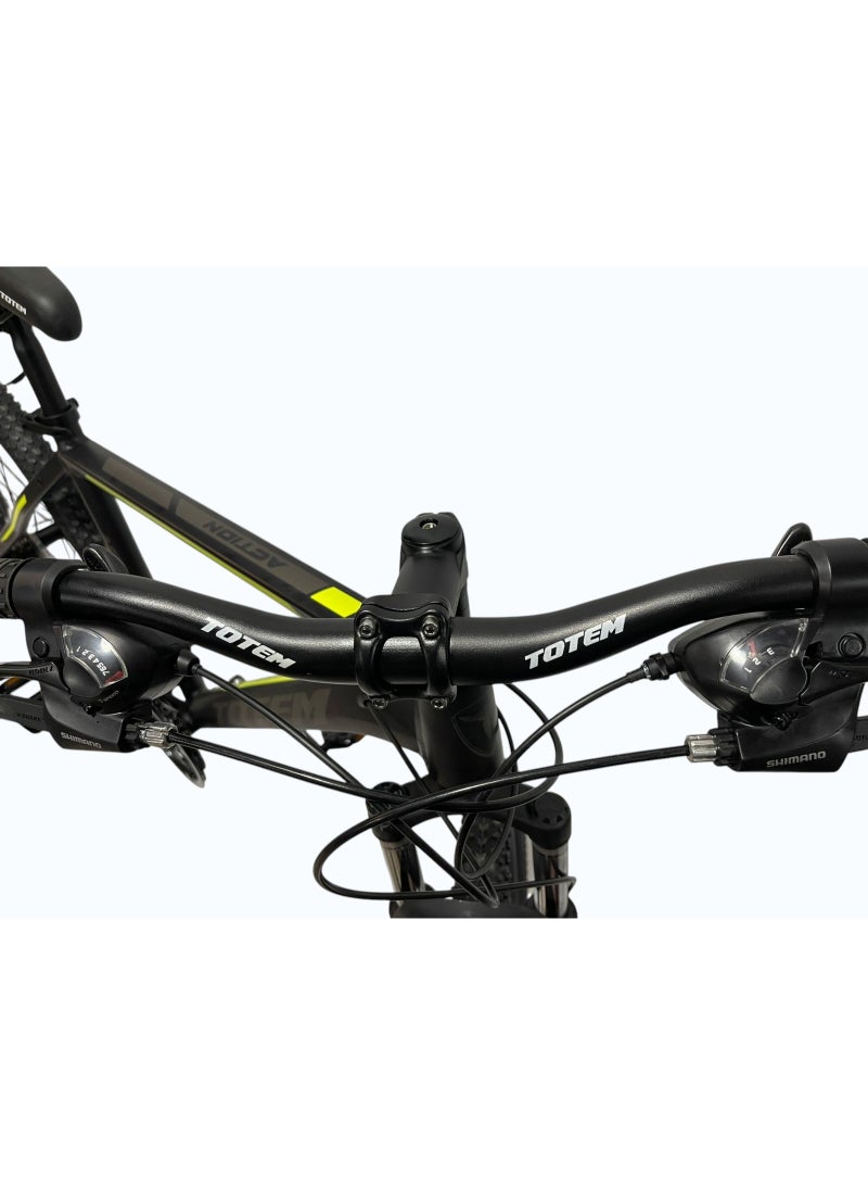 Totem Fitness 29” Mountain Bike – Aluminum Frame, Shimano 21-Speed, Front Suspension - Image 3