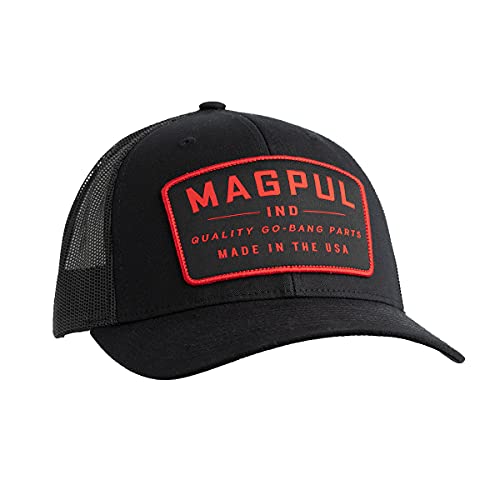 Magpul Trucker Hat Snap Back Baseball Cap One Size Fits Most Go Bang Black - Image 1