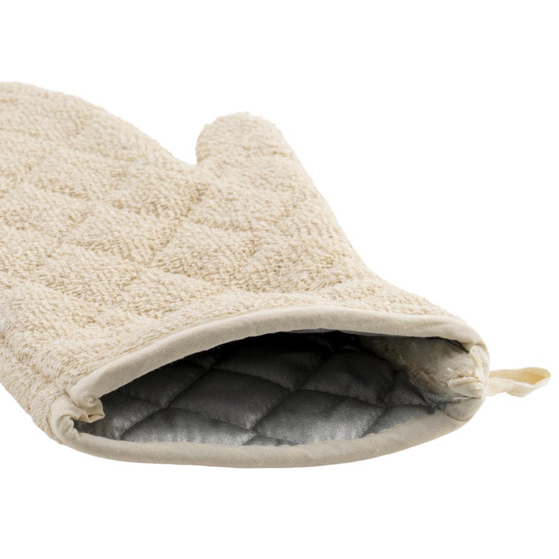 Winco Terry Oven Mitt, 13-Inch, Tan - Image 2