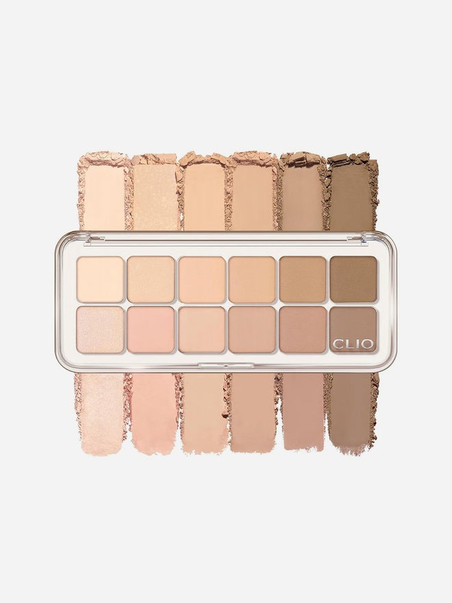 CLIO Cosmetics Pro Eye Palette Air 08 Latte Senior