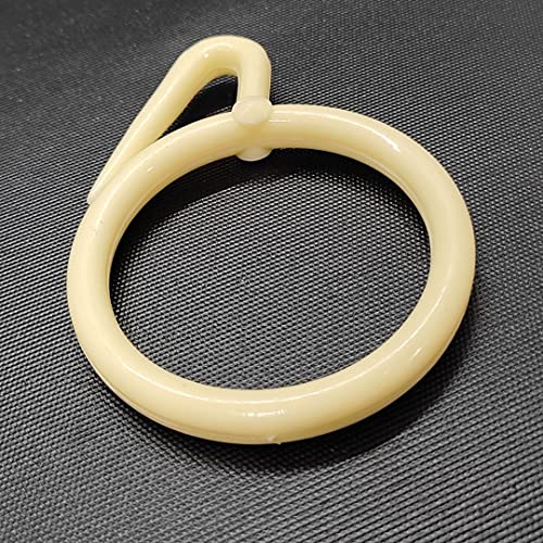 FAPBADRI Heavy Duty Large Curtain Rings Having 2 inch Inner Diameter, Colour Ivory, 20 Pieces - Image 5