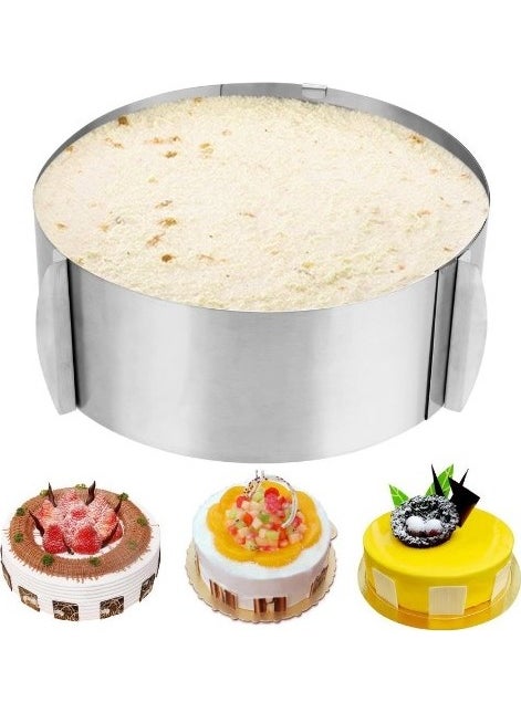 Nar Kalıp Narkalıp Round Adjustable Cake Mold Depth 9cm  - Image 2