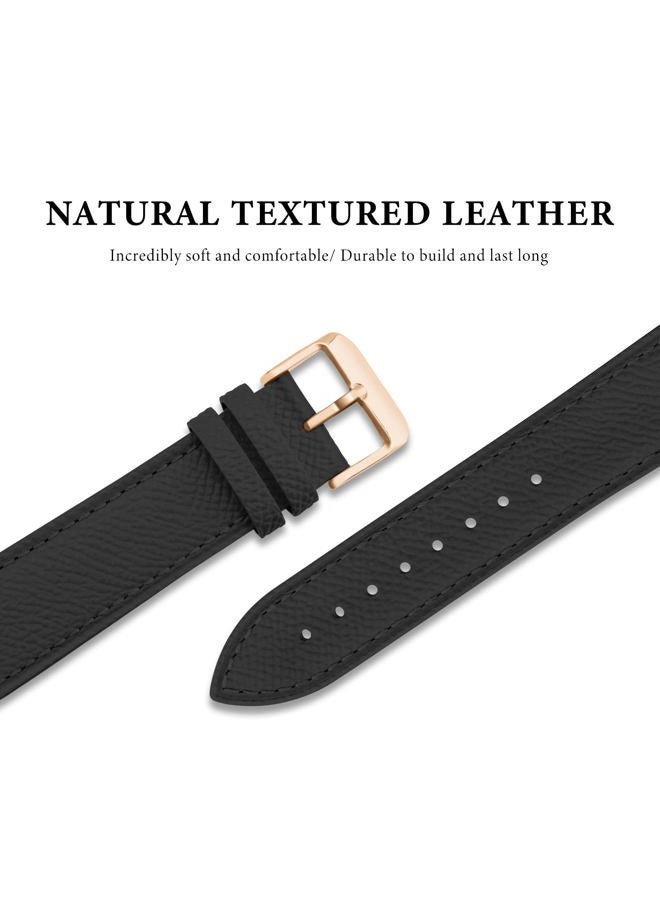 Ritche Christmas Gift Quick Release Brown Leather Watch Bands for Omega x Swatch Moonswatch for Men Women 20mm Watch Band Replacement Compatible with Samsung galaxy watch 4/5, White Elephant Gifts, - Image 5