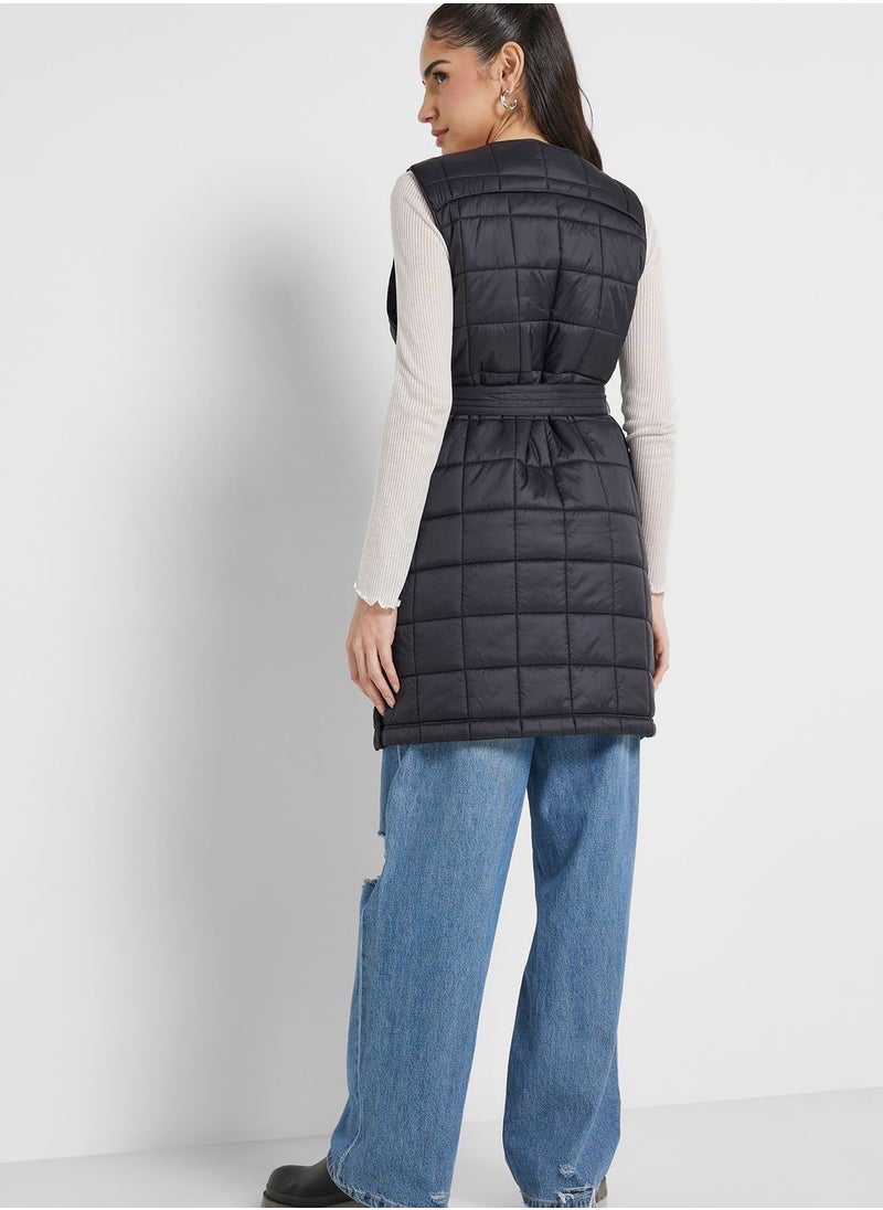 DEBENHAMS - Zip Detail Jacket - Image 1