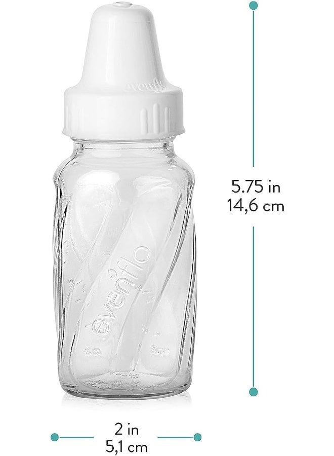 Evenflo Feeding Classic Glass, Twist Bottles, 4 Oz, 6 Bottles - Image 4