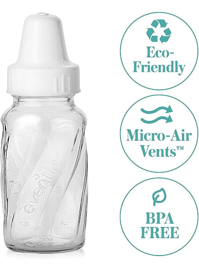 Evenflo Feeding Classic Glass, Twist Bottles, 4 Oz, 6 Bottles - Image 2