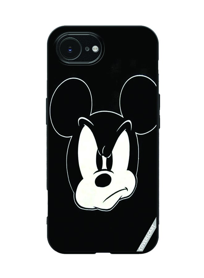 COVERSCART Protective Case Cover For Apple iPhone 16e Mickey Design Black