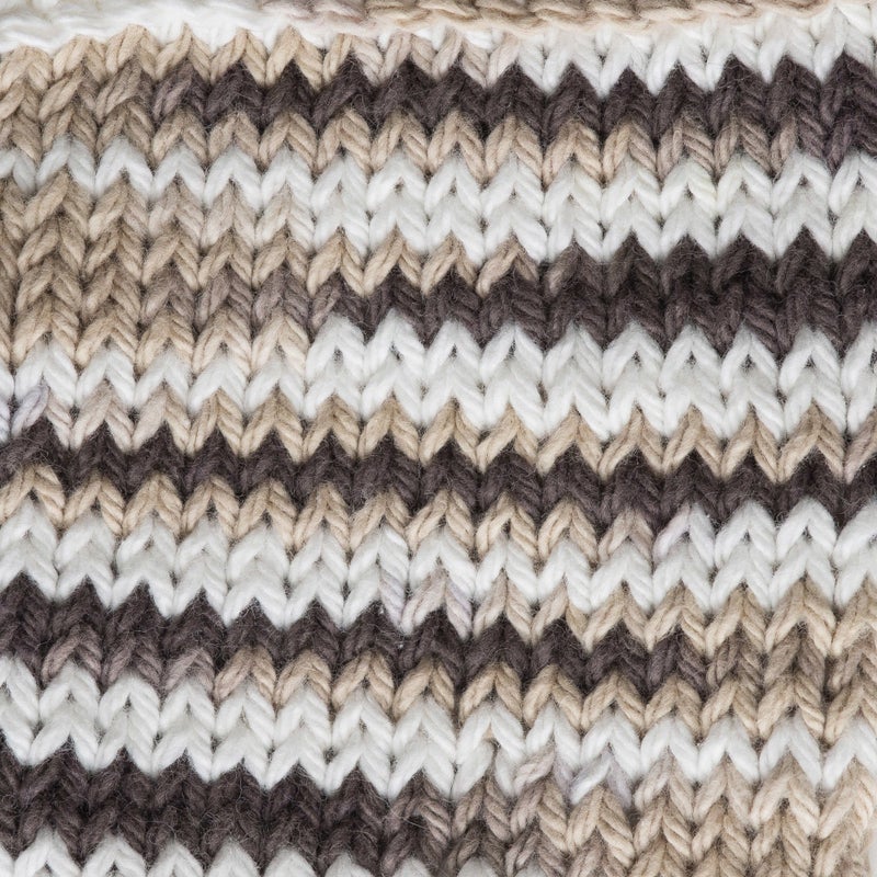 Lily Sugar'n Cream Cotton Cone Yarn, 14 oz, Chocolate Ombre, 1 Cone - Image 4