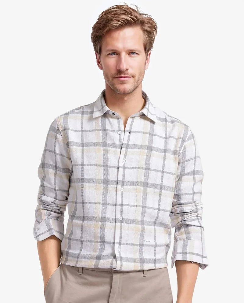 Rare Rabbit Men's Cotton Check Shirt