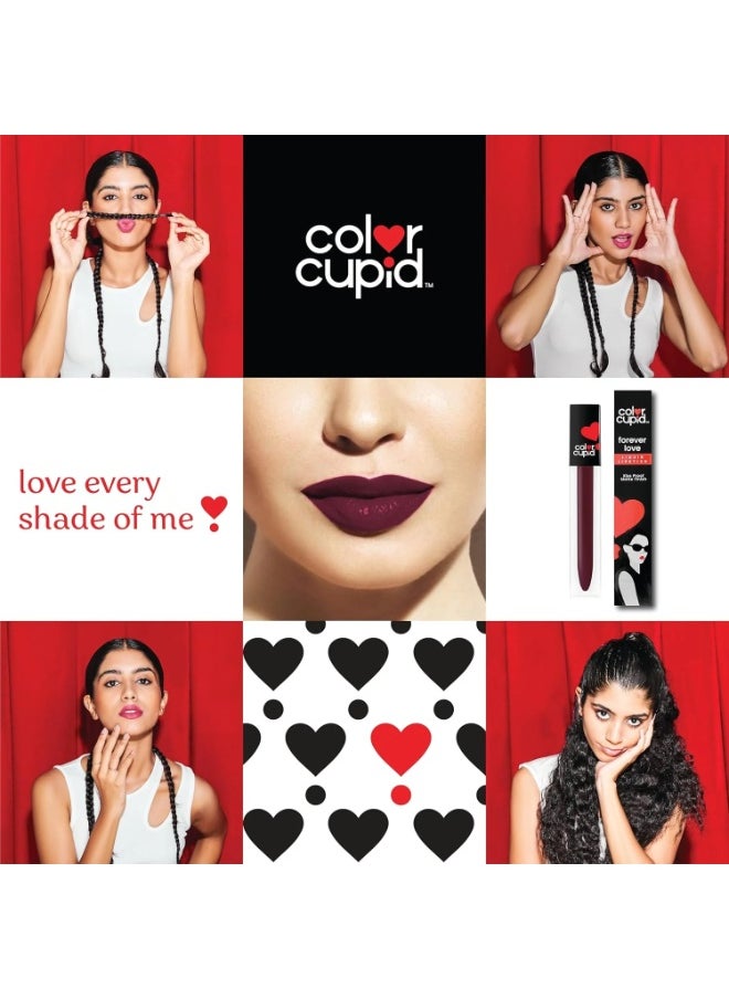 Color Cupid Color Cupid Liq Lipstick Long Stay Plum LL6 4ml  - Image 3